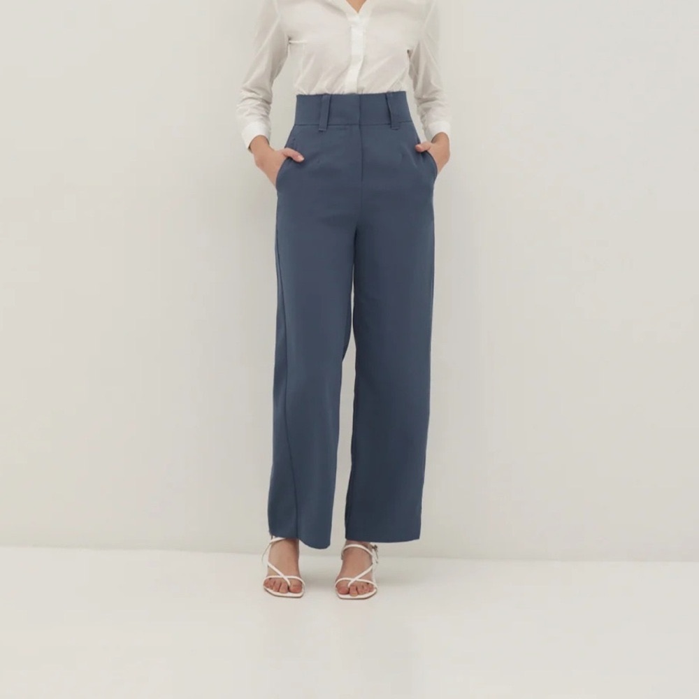 LOVE BONITO Morie Regular High Waist Straight Leg Pants (2022 Version)